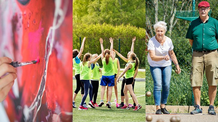 Förslag på nya bidragsregler och avgifter för hela föreningslivet inom områdena kultur, idrott och fritid.