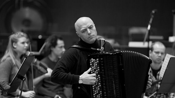 Acordeonsolisten Geir Draugsvoll. Foto: Britt Lindemann,