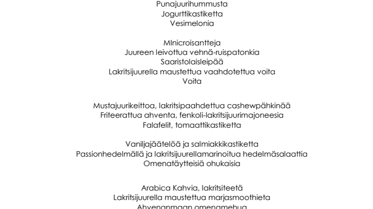 Lakritsi- ja salmiakkifestivaalibrunssi