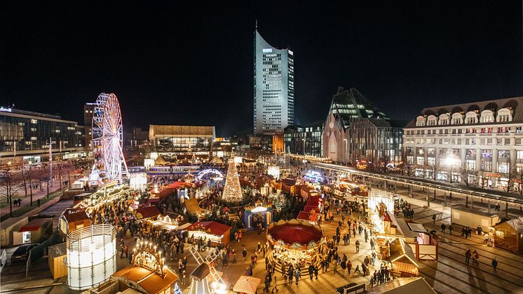 Leipziger Weihnachtsmarkt auf dem Augustusplatz in Leipzig - Foto: Philipp Kirschner