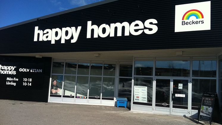 Happy Homes öppnar i Sundsvall