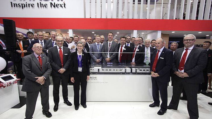 Hitachi Rail hosts Supplier Award event at InnoTrans 2014