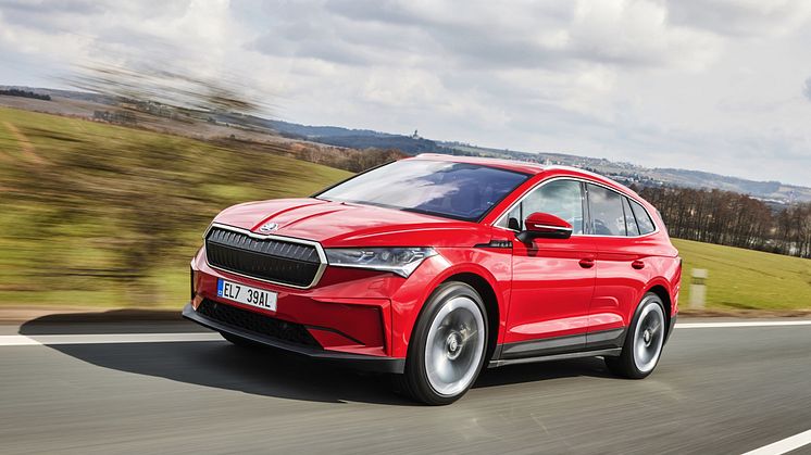 Škoda Enyaq iV er den elbil, der er indregistreret flest af i 2022 i Danmark. 