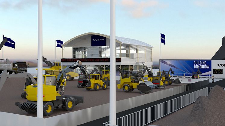 Volvo på Bauma 2016 - utomhusmonter FM510