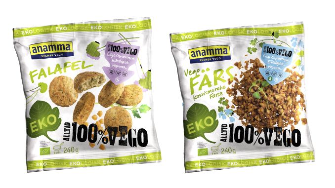 Veganska favoriter från Anamma finns nu även som ekologiska