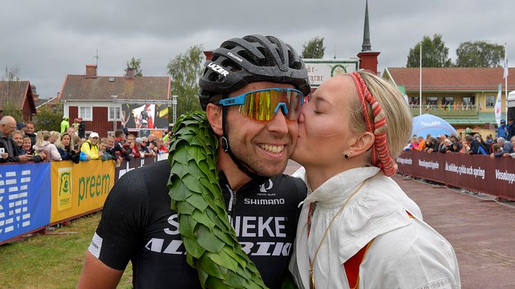 Segrare Emil Lindgren Cykelvasan 90 2019