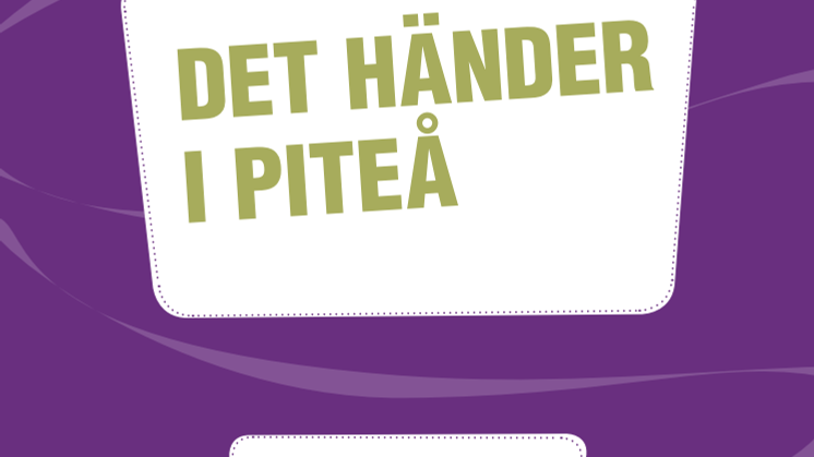 Det händer i Piteå - Kulturutbud hösten 2011