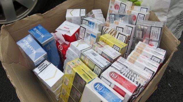 Op Scary - Cigarettes seized by HMRC in Greater Manchester 2