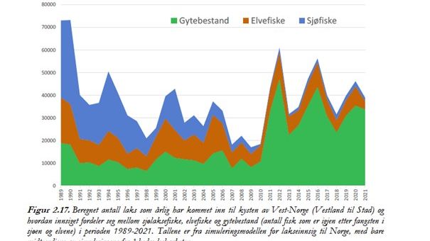 Innsig laks Vest-Norge