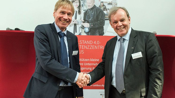 Mittelstand-4.0-Kompetenzzentrum in Cottbus eröffnet