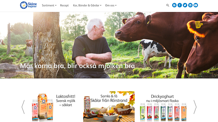 Ny hemsida visar allt om djuren, naturen och bönderna