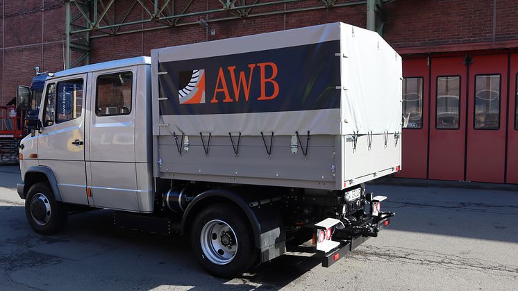 At bauma BPW will be presenting the options available for conversion with the eTransport electric drive axle on the AWB Köln company’s Mercedes-Benz Vario with special bodywork.