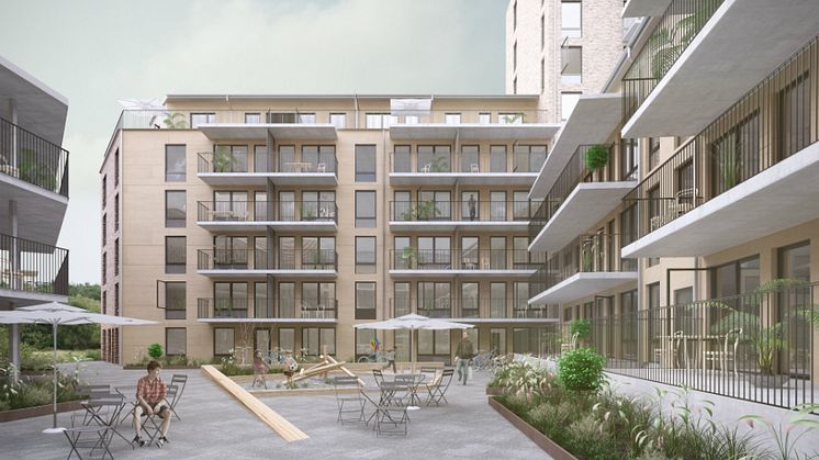 Klart med elva ”hyrköpare” till Riksbyggens Brf Brandstationen i Järfälla
