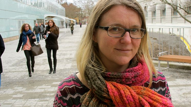 Anna Vogel, forskare i nordiska språk vid Stockholms universitet. Foto: Björn Lennestig/Stockholms universitet.