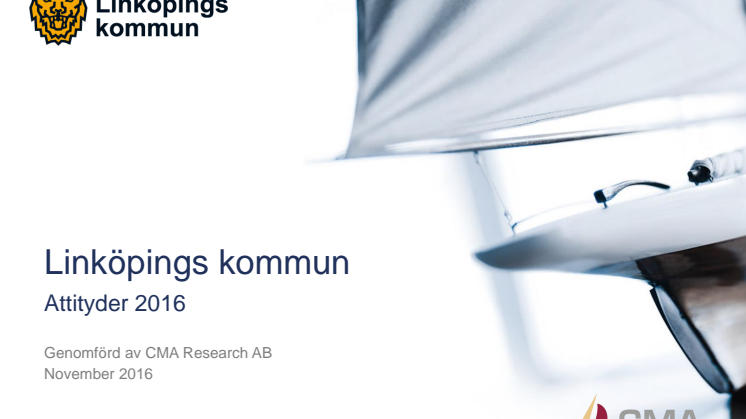 Linköpings kommuns attitydundersökning 2016