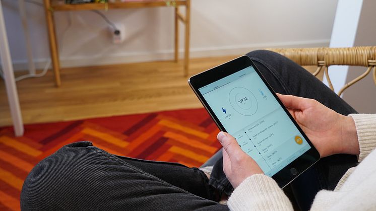 Ta kontroll över energiförbrukningen med smart app