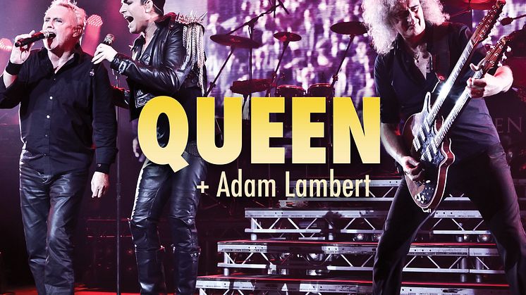 QUEEN + Adam Lambert bekräftade!