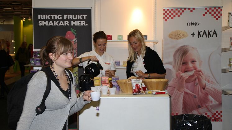 Bra tryck i montern på ”Allt för Hälsan”