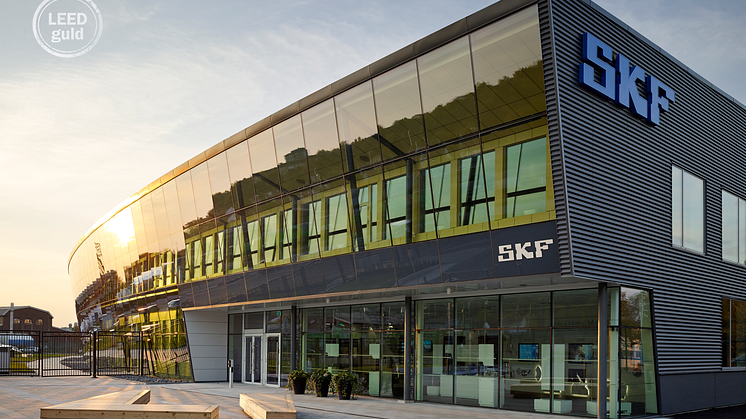 Göteborgissa sijaitsevan SKF Solution Factoryn.