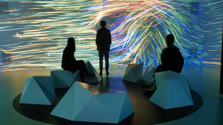 Raum "Sinneslandschaften" im GRASSI Museum für Angewandte Kunst