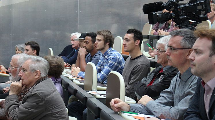 Podiumsdiskussion „Zukunftsbranche Luftverkehr am Standort Berlin Brandenburg“ am 15. Oktober 2016 an der Technischen Hochschule Wildau