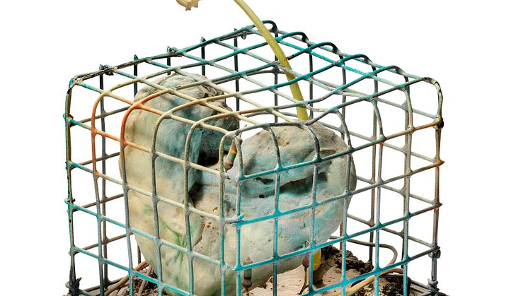 Tetsumi Kudo: Birdcage with a Heart, approx. 1975.