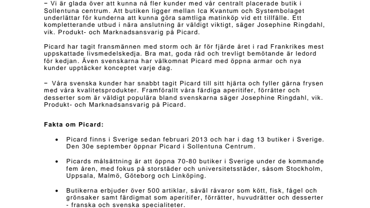 Fransk matkultur till Sollentuna