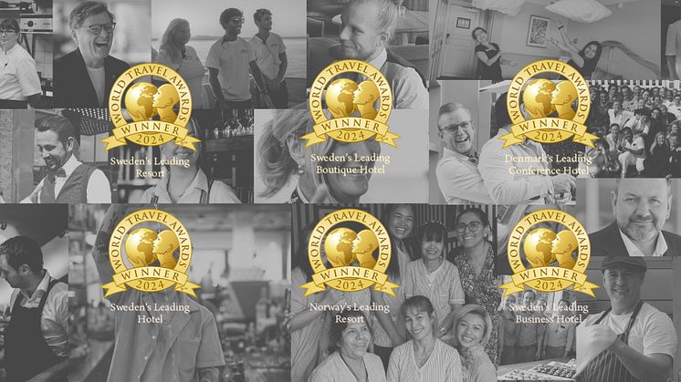 Hela 6 av ESS-destinationer kammar hem vinst i World Travel Awards