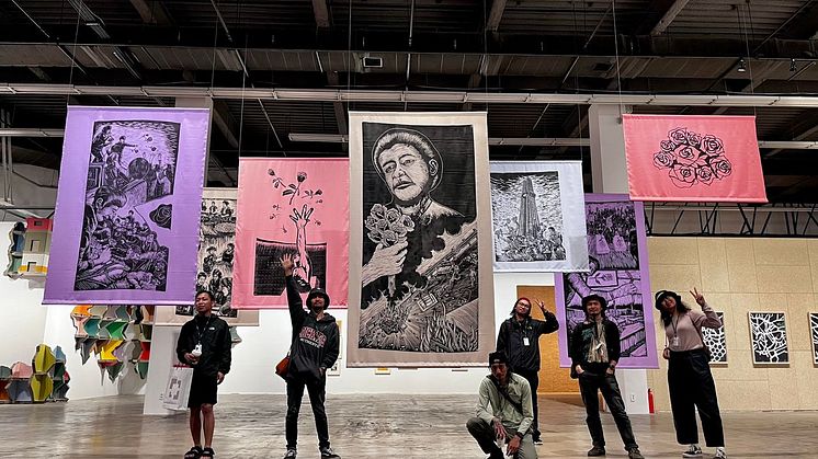 Mellan 7-12 maj tar det malaysiska konstnärskollektivet Pangrok Sulap över Grafikens Hus Instagram. Foto: Pangrok Sulap