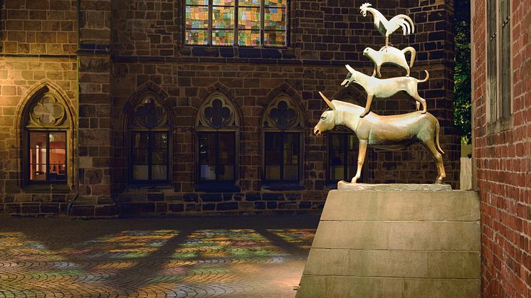 Bremen: musicians of Bremen © GNTB / Francesco Carovillano