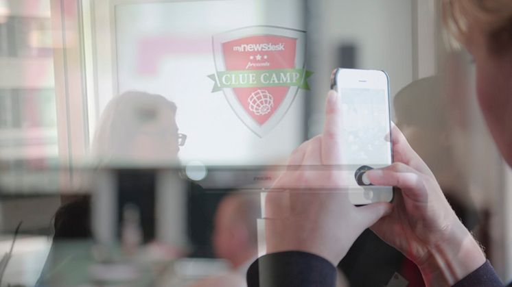 Mynewsdesk presents ClueCamp: Erfolgreicher Start der Veranstaltungsreihe