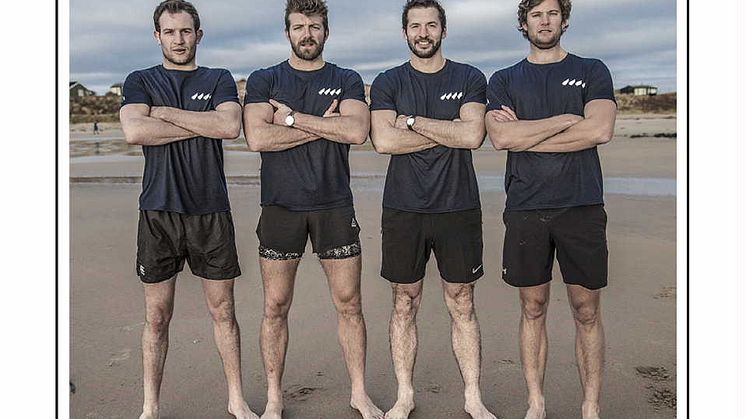 The Four Oarsmen - team photo