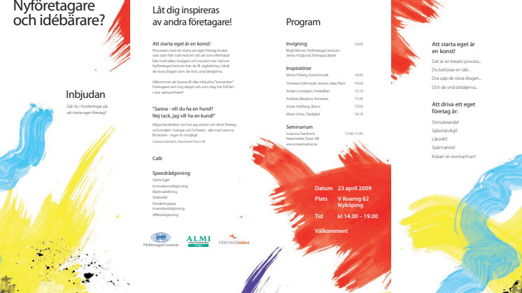 Seminarium – NyföretagarCentrum med Sanna Stenbeck