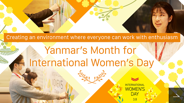 Yanmar’s International Women's Day - A Month to Express Appreciation and think about Diversity