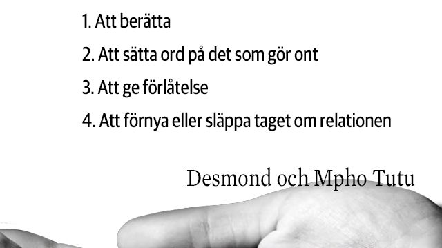 De fyra vägarna till förlåtelse