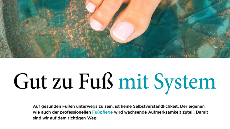 Gut zu Fuß mit System
