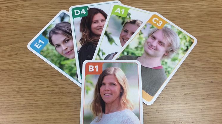 Spelkort med foto