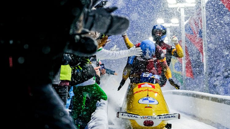 Letzter Test vor der WM: Bob- und Skeleton-Athleten aus 29 Nationen kommen zum BMW IBSF Weltcup an den SachsenEnergie-Eiskanal Altenberg