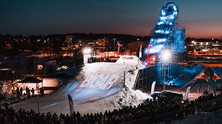 Akademiska Hus möjliggör årets LTU Big Air   