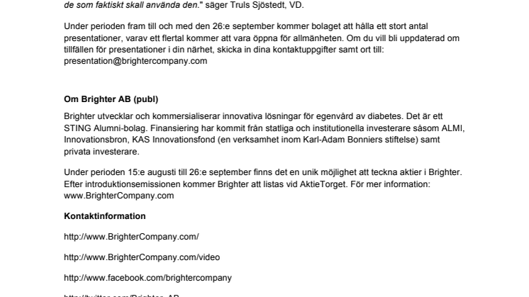 Högtryck på efterfrågan - förlängd teckningstid 