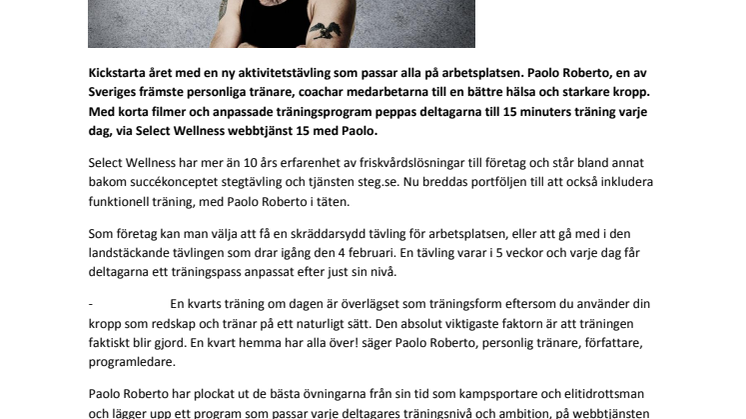 Friskare arbetsplats på 15 minuter