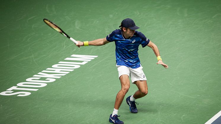 Alex De Minaur, rankad 23, vidare till semifinal i Stockholm Open
