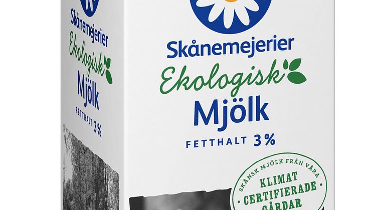 Mjölk från klimatcertifierad gård