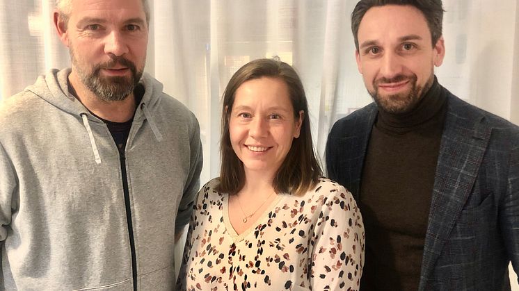 Björn Eriksson, Ingela Bergqvist and Stefan K Nilsson.
