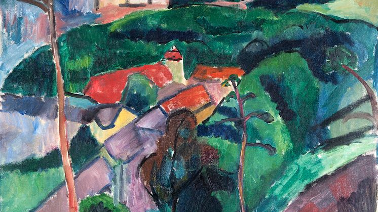 Axel Revold, Landskap, Egeberg, 1910-tal