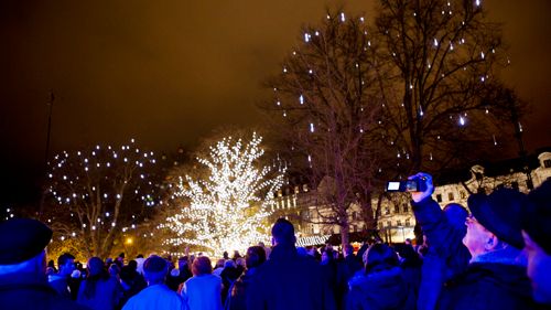 Invigning Gustav Adolfs torg