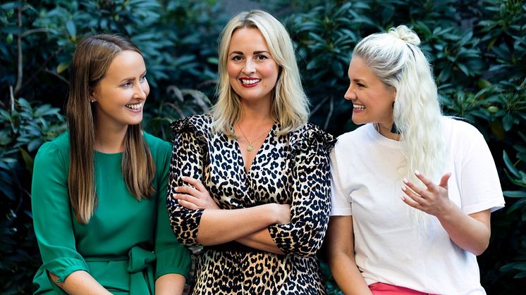 -Genom att lära oss av experter, investerare och andra entreprenörers resor kan vi förbereda oss för kommande skalning och internationalisering, säger Elin Hammarberg medgrundare MatchingID. Fr v: Sanna Waxin, Linda Waxin och Elin Hammarberg