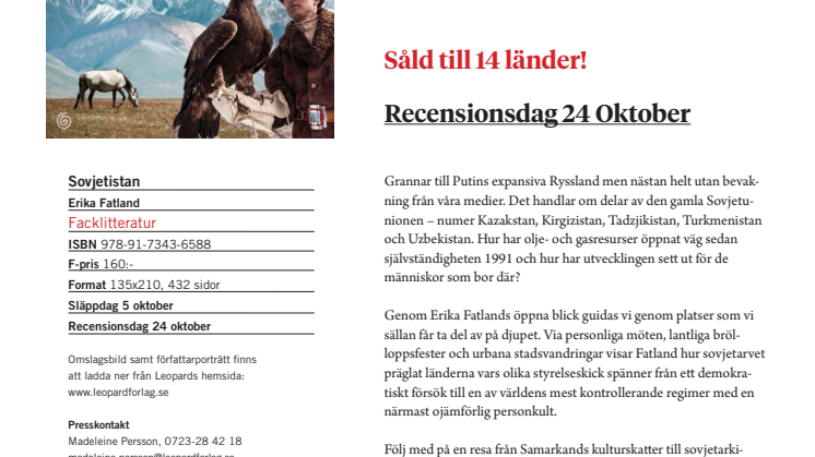 Sverigebesök för aktuella Erika Fatland