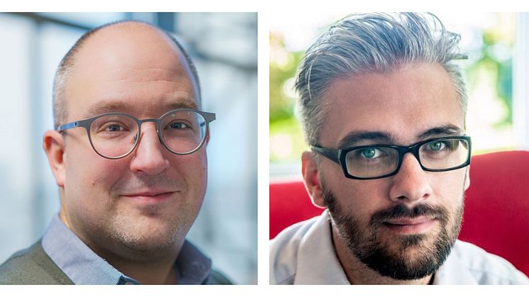 Rasmus Thornberg (left) and Mattias Jönsson (right) are Sigma IT Consulting's latest top recruitments in AI and Data Science.
