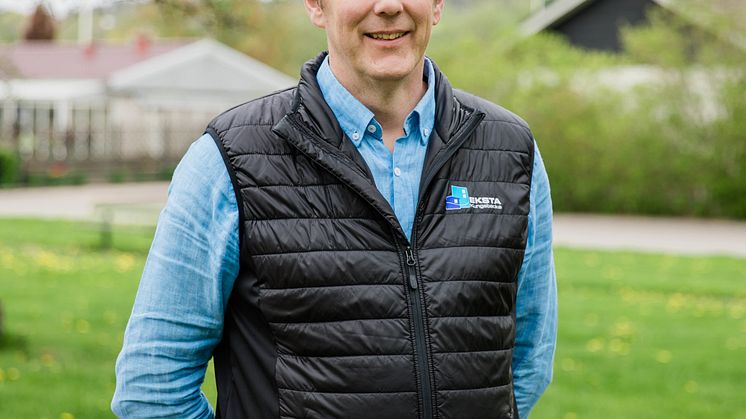 Fredrik Secund, förvaltare på Eksta Bostads AB